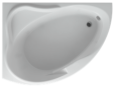 AQUATEK Альтаир Акриловая ванна на каркасе, слив-перелив в комплекте, с панелью. Левая ориентация