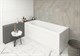 AQUATEK Мия Ванна пристенная прямоугольная без панелей, каркаса и слив-перелива размер 180x70 см, белый - фото 229813