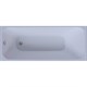 AQUATEK Мия Ванна пристенная прямоугольная без панелей, каркаса и слив-перелива размер 180x70 см, белый - фото 229816